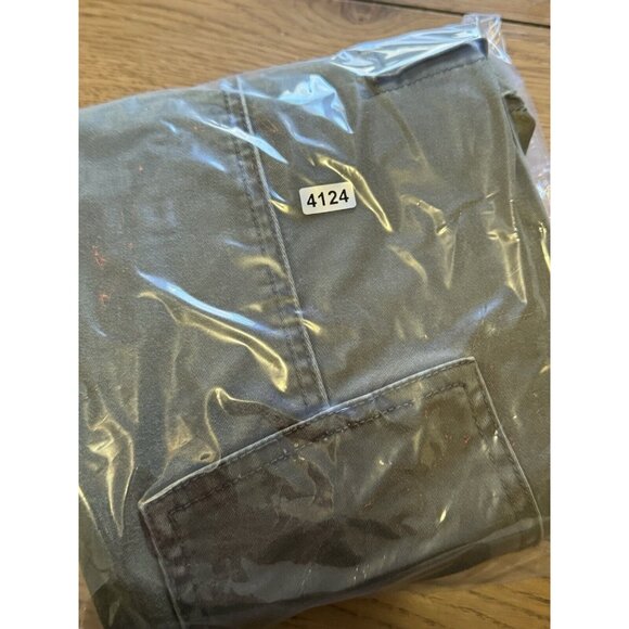 Anthropologie Women  Austen Embroidered Green Floral Cargo Skinny Pants Size 26 - Picture 16 of 16